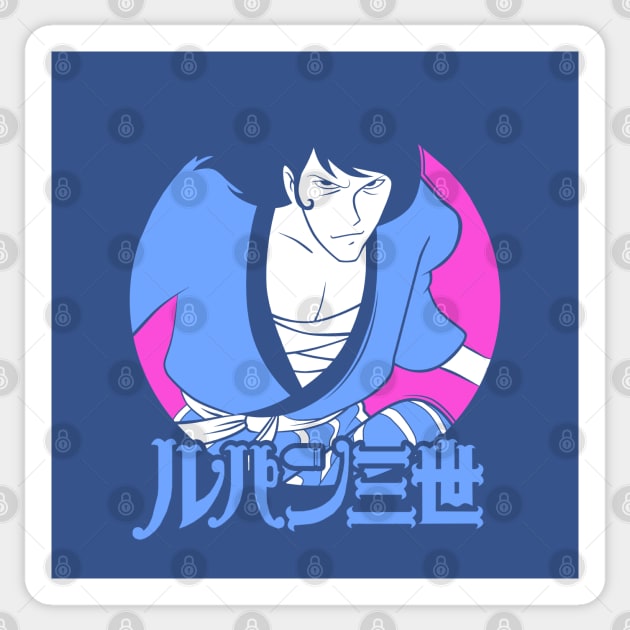 115 Goemon Circle Sticker by Yexart